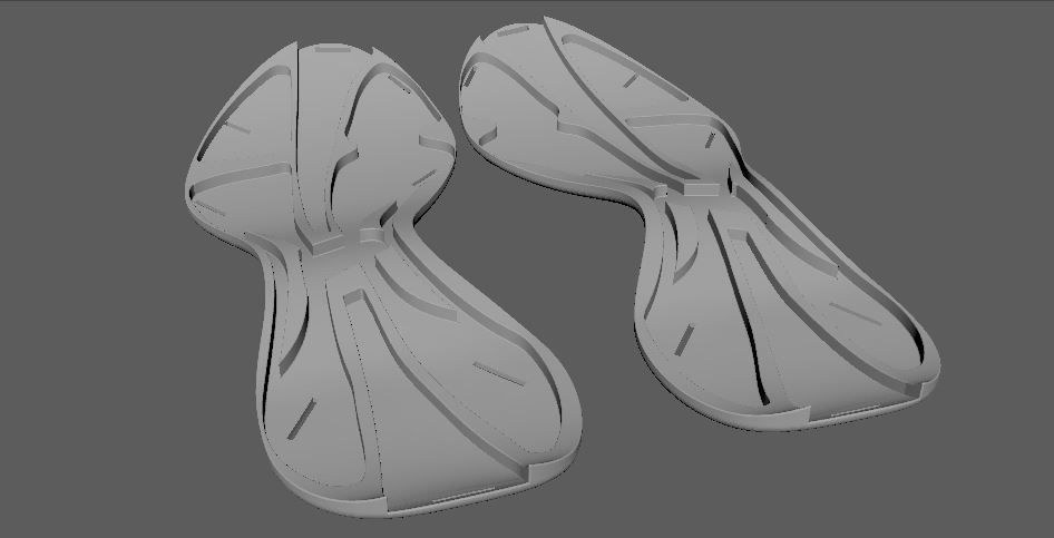 BASEBALL METAL CLEATS 3D print model_7