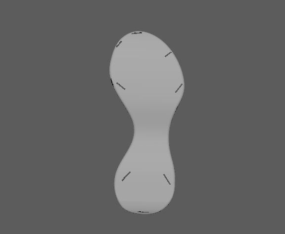 BASEBALL METAL CLEATS 3D print model_3