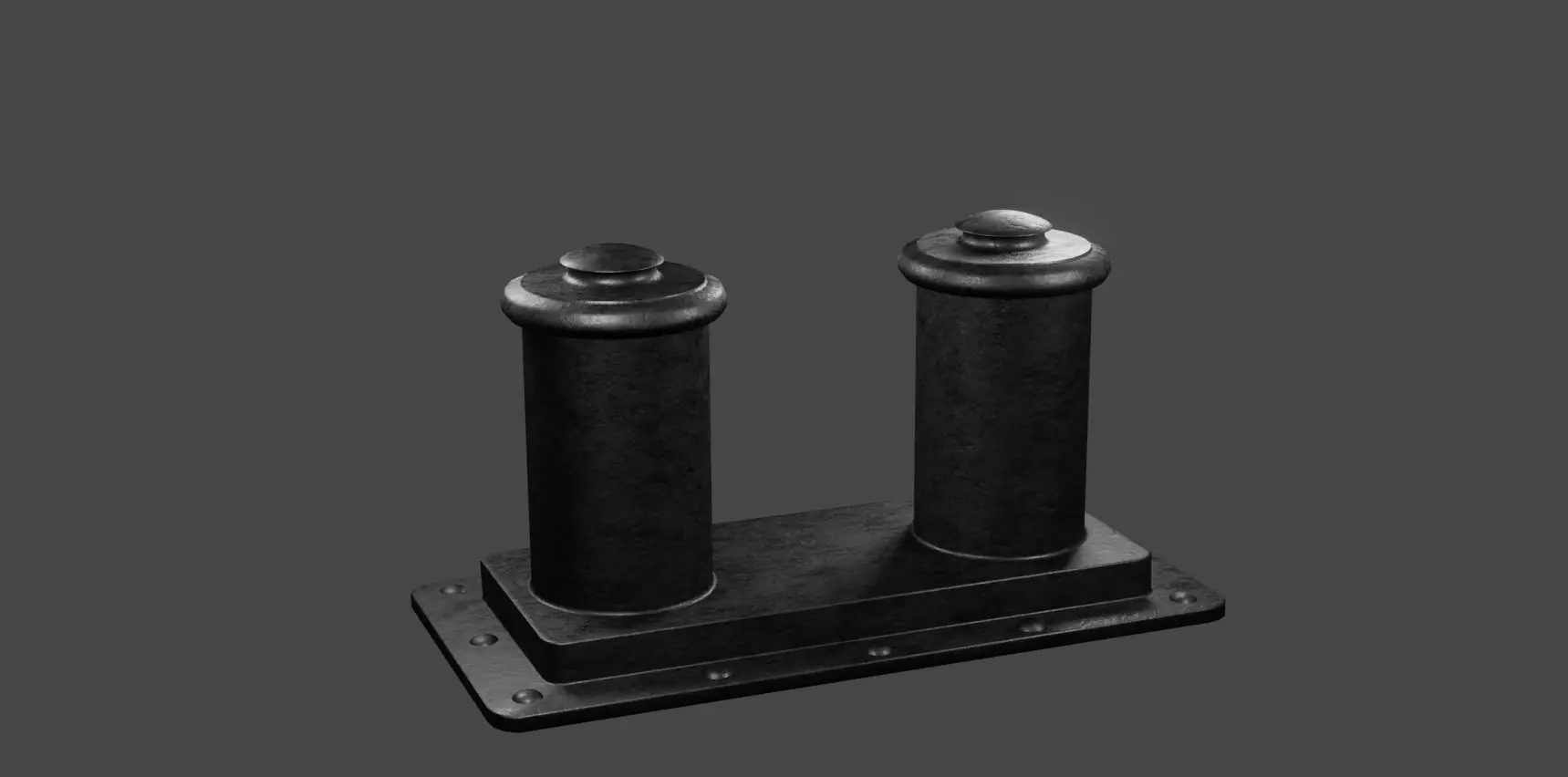 RMS Titanic Forecastle bollard free download  Free low-poly 3D model_0