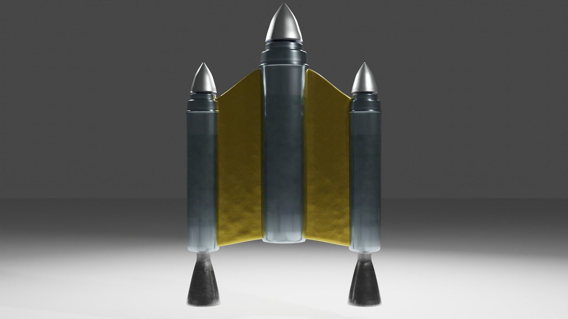 Jetpack rocket launcher 3D model_4