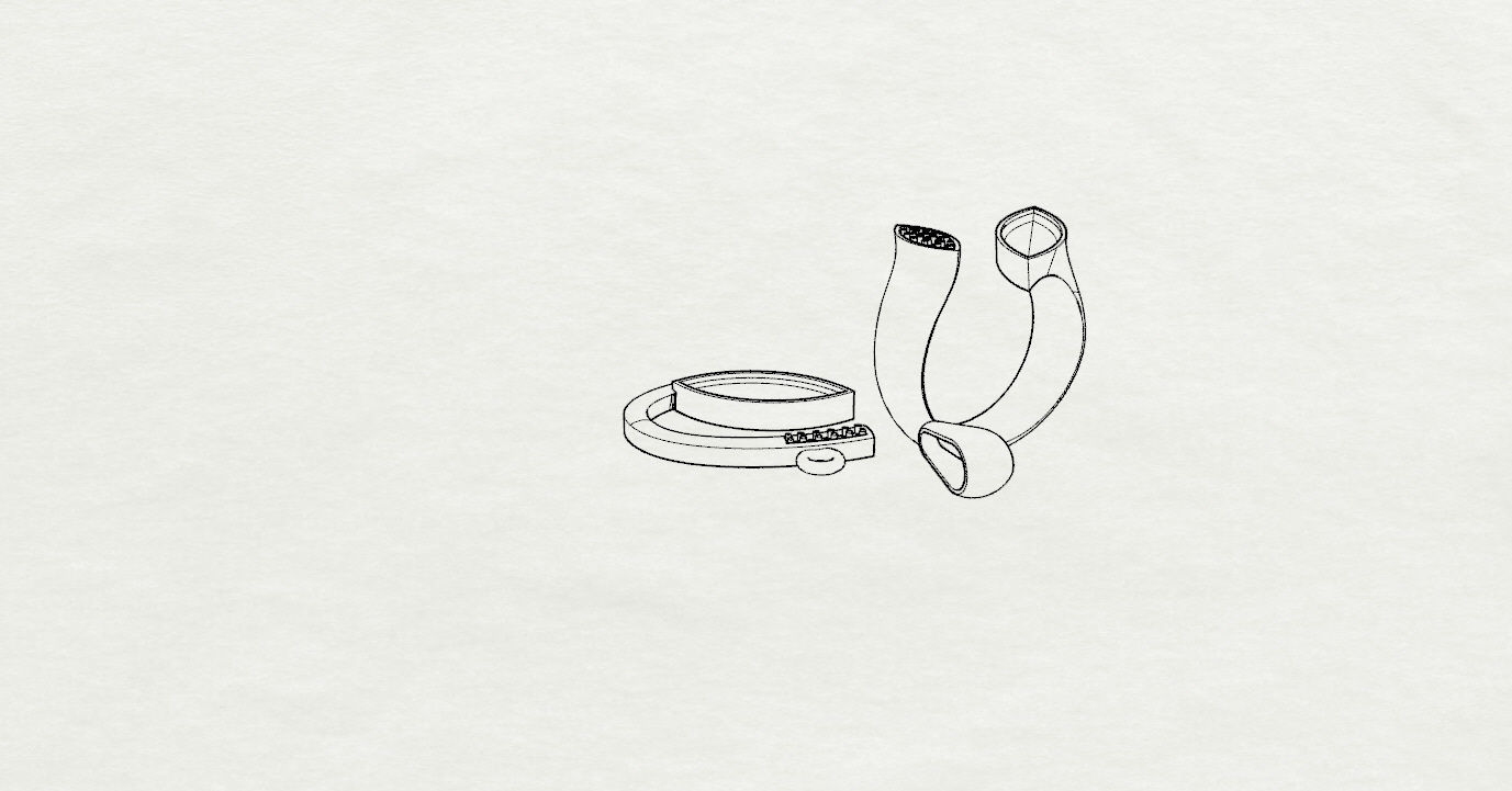 Ring and Pendant 3D print model_28