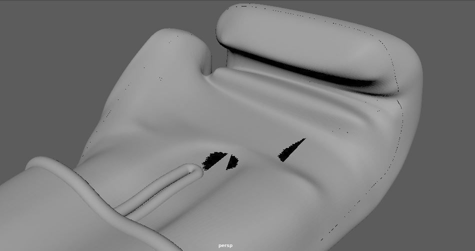 HIGH STRENGTH PADDED BOXING GLOVES 3D print model_3