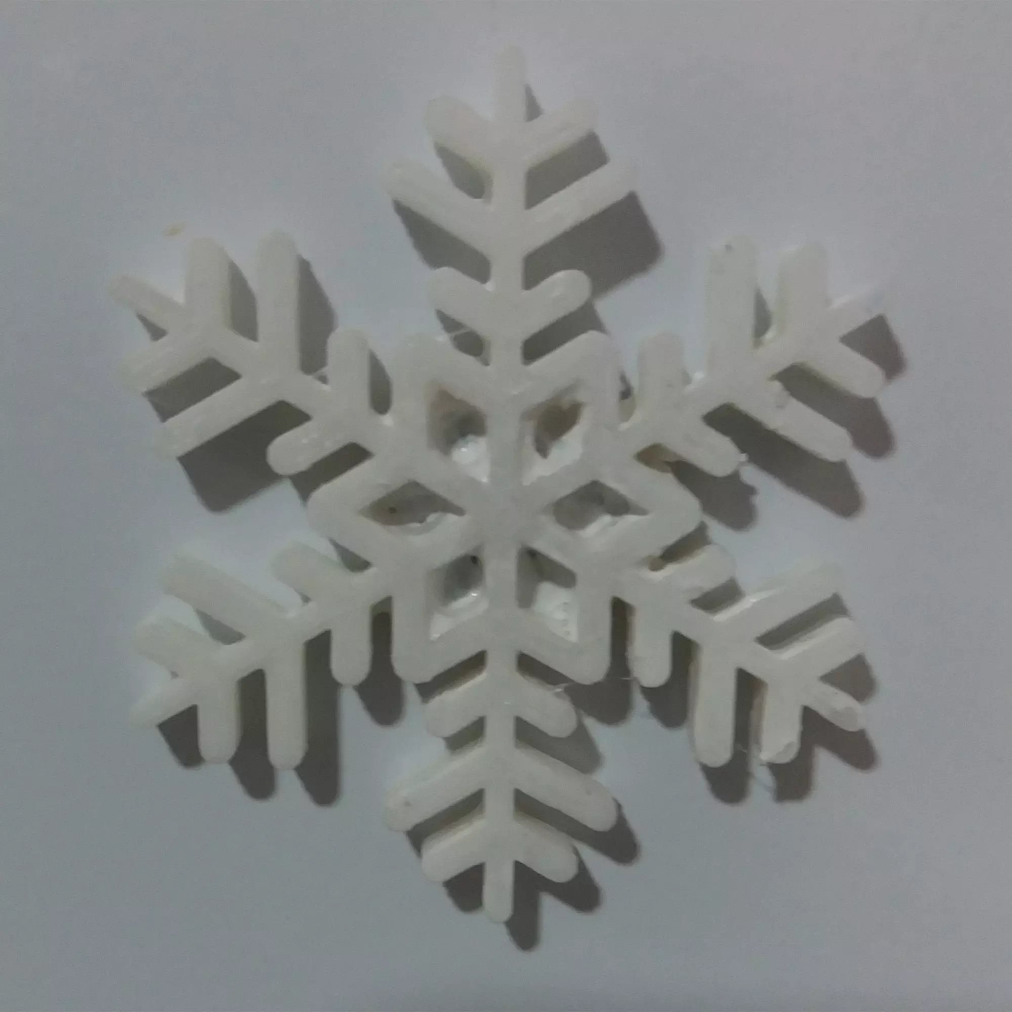 Snowflake for magnet 3D print model_0