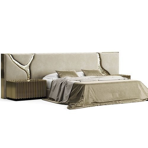 Boca Do Lobo Lapiaz Bed 3D model 5