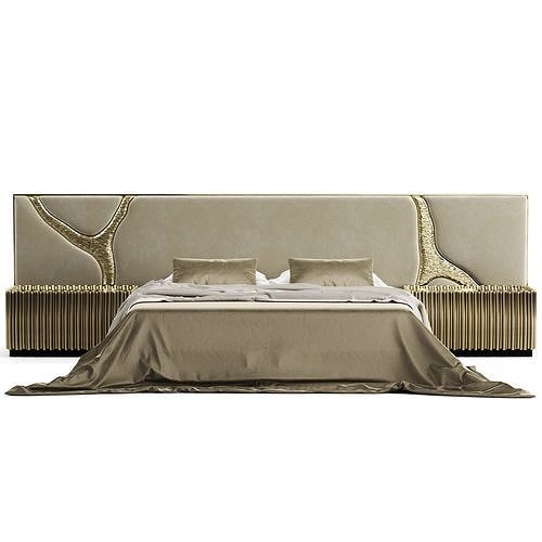Boca Do Lobo Lapiaz Bed 3D model 2