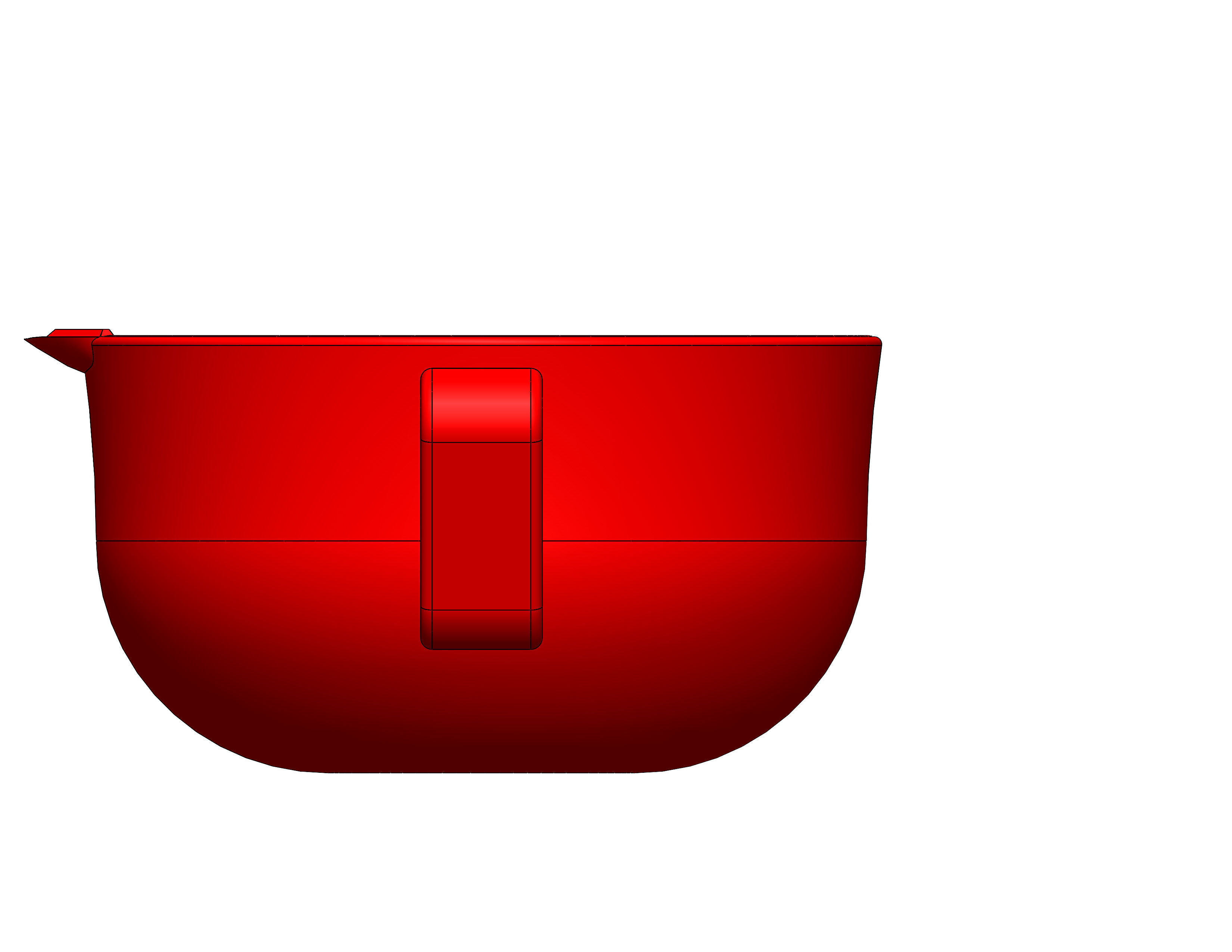 Measuring cup suitable for 3D print 3D print model_5