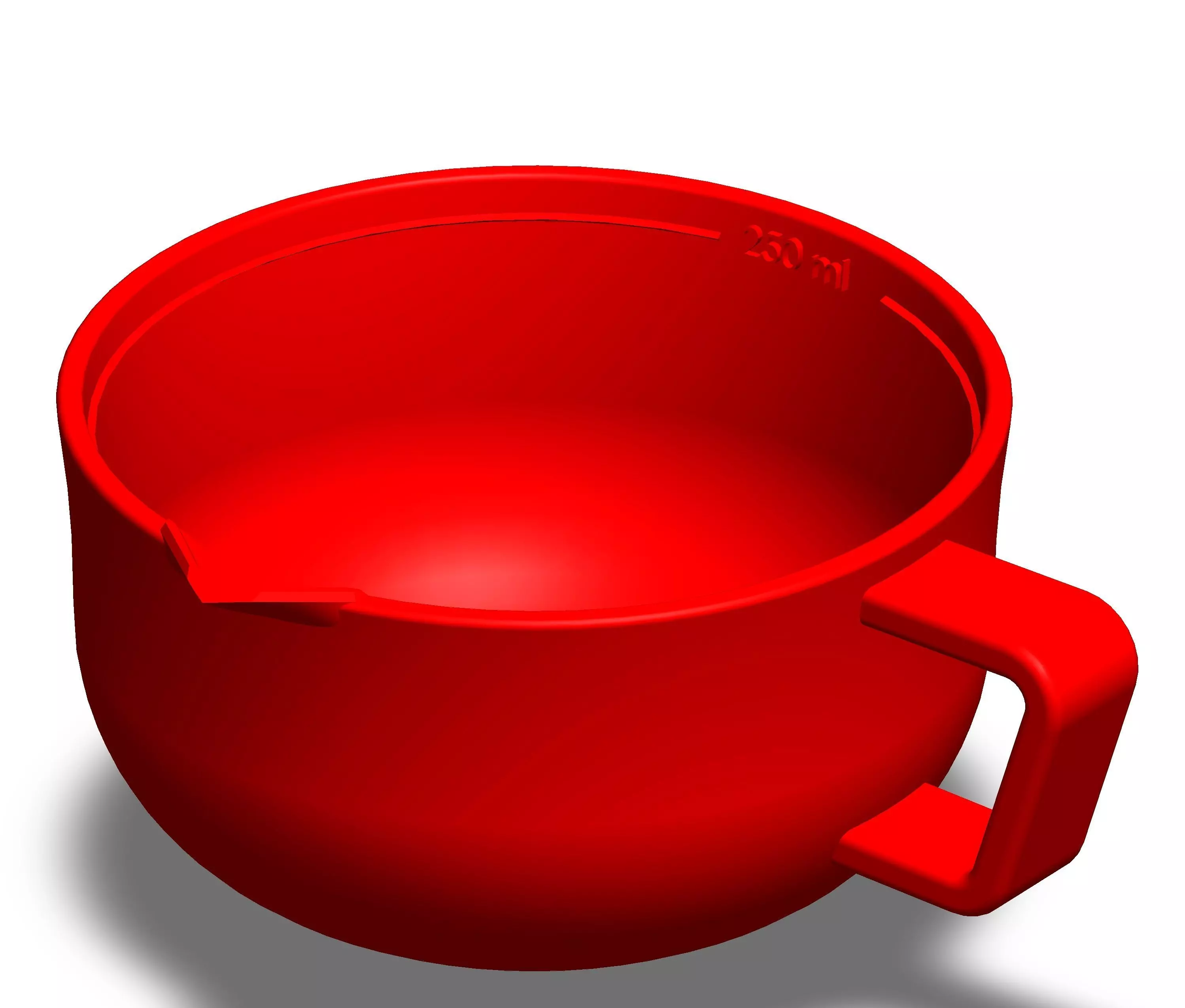 Measuring cup suitable for 3D print 3D print model_0