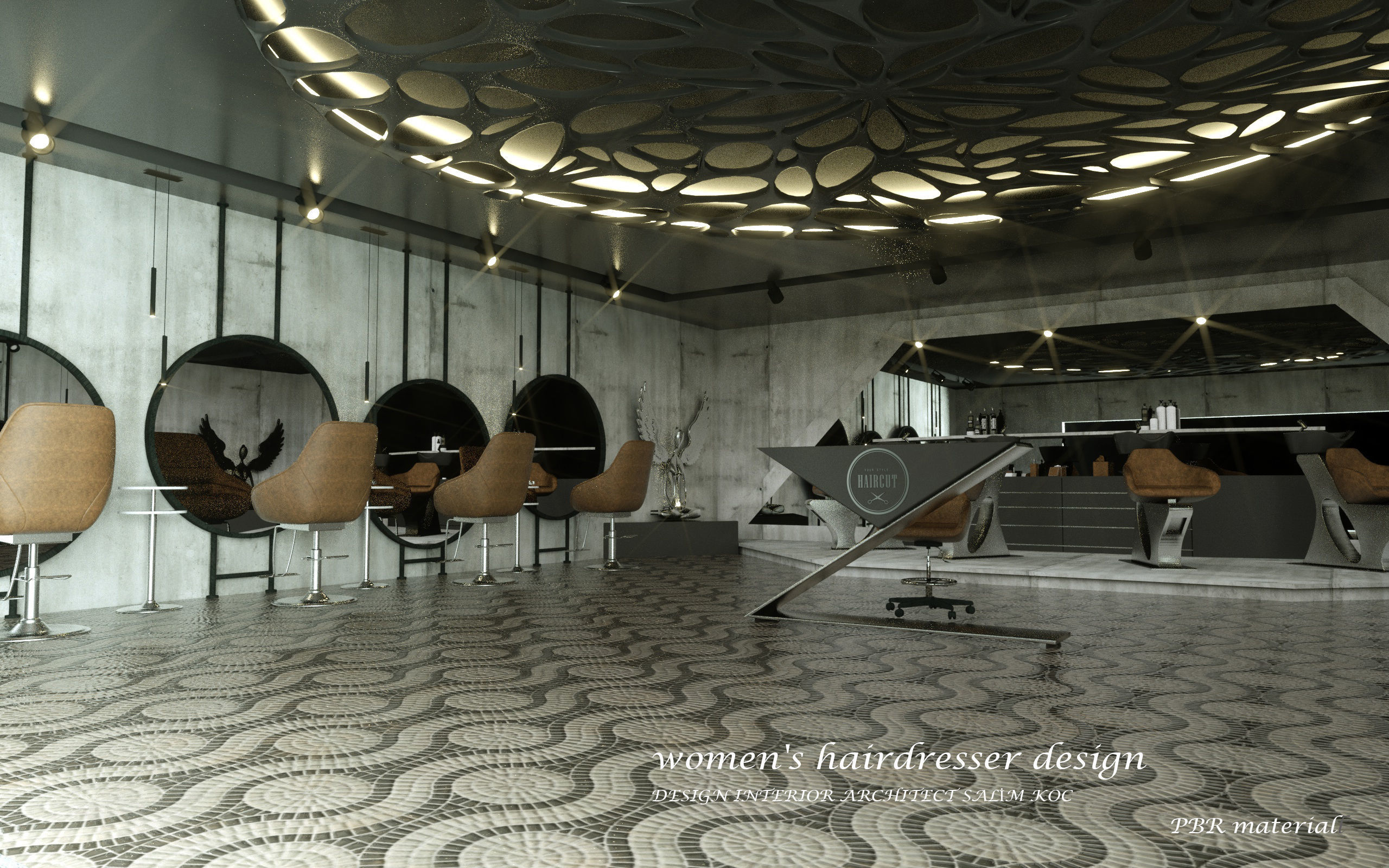 hairdresser salon 3d model 3D model_18