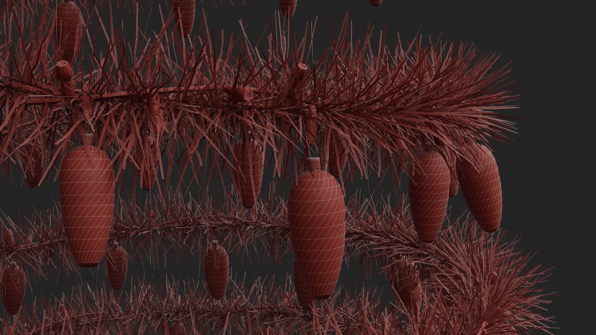 Modern Decorated Christmas trees Pack Collection  _18