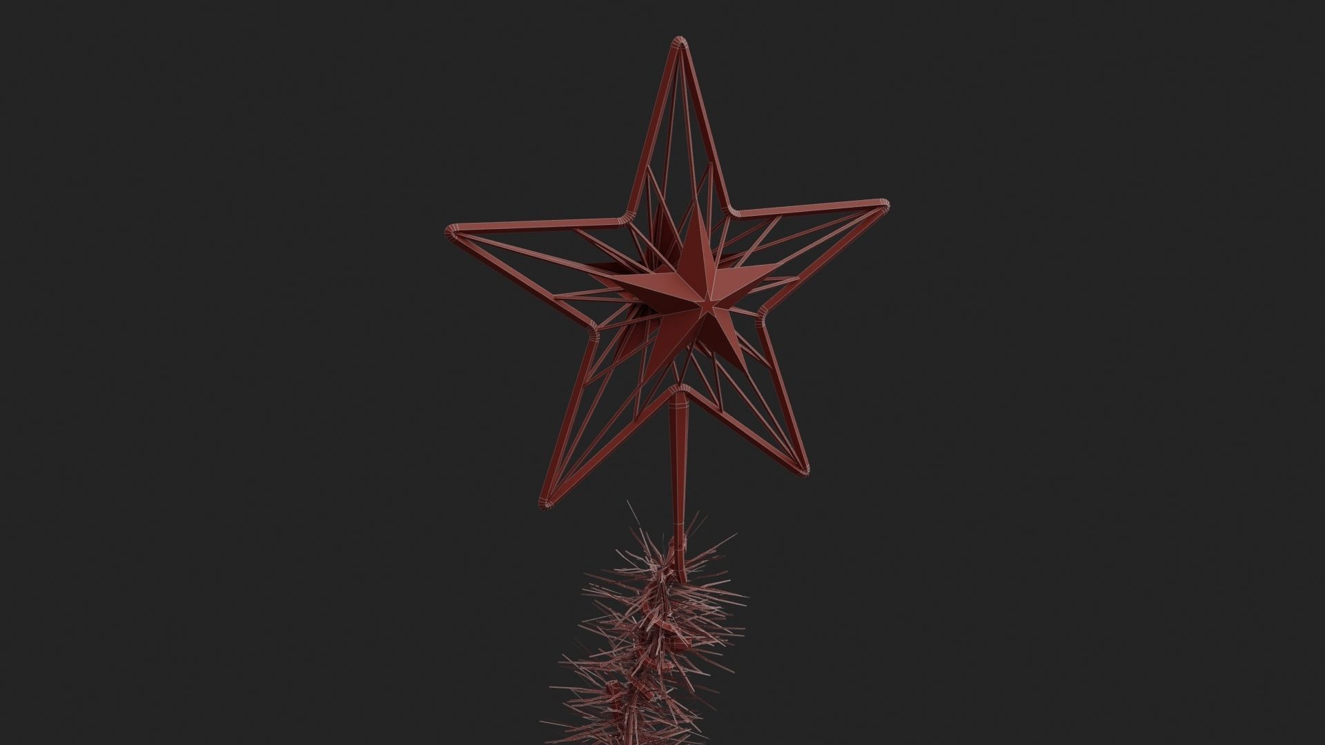 Modern Decorated Christmas trees Pack Collection  _20
