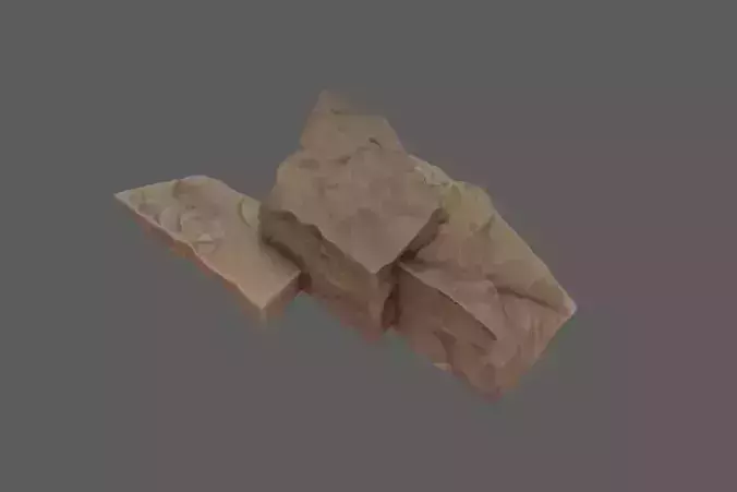 stone stylized environment 