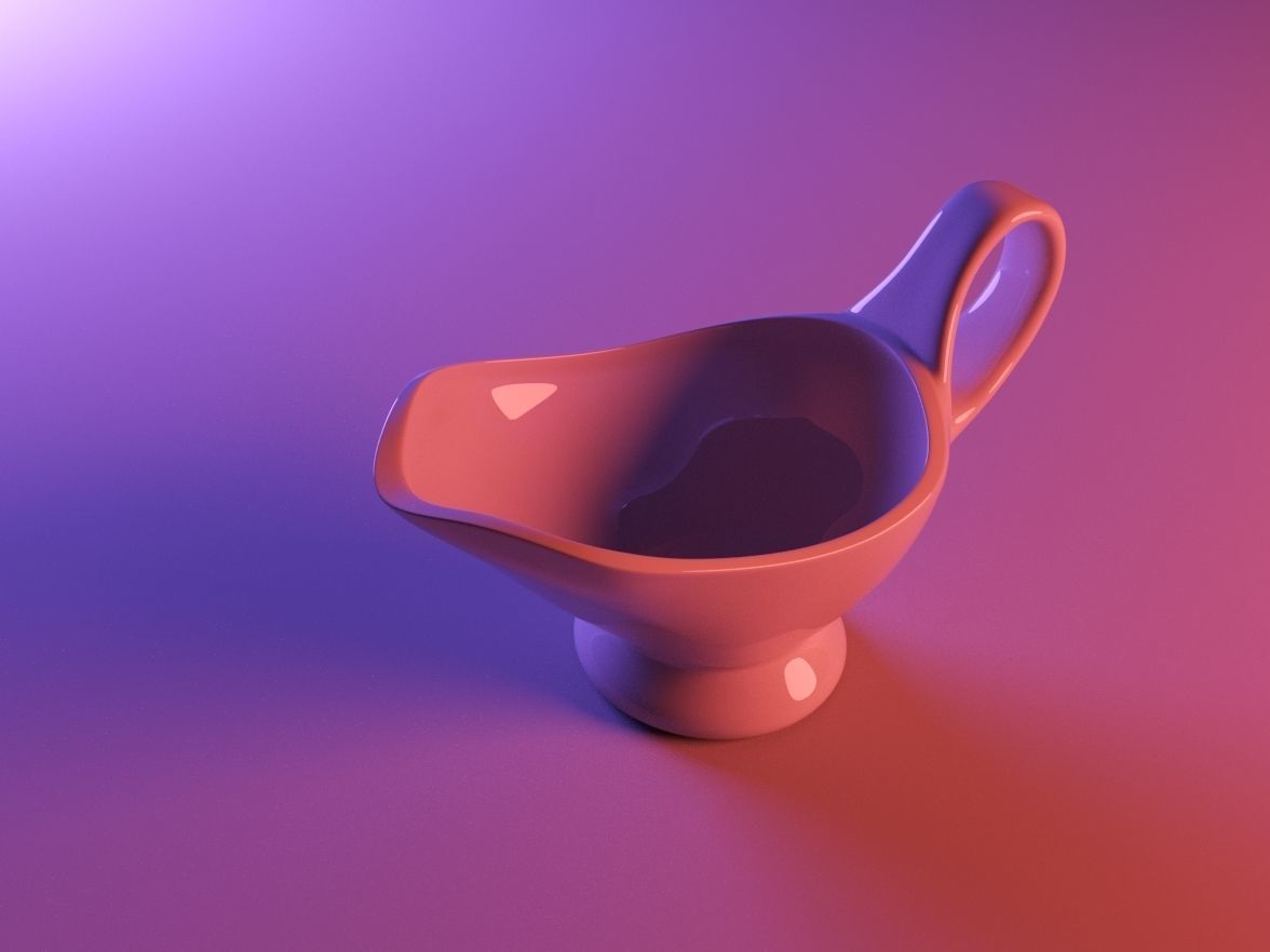 Saucepan pitcher 3D model_1