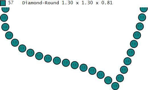 Heart stones Pendant 3D Design 3D print model_7