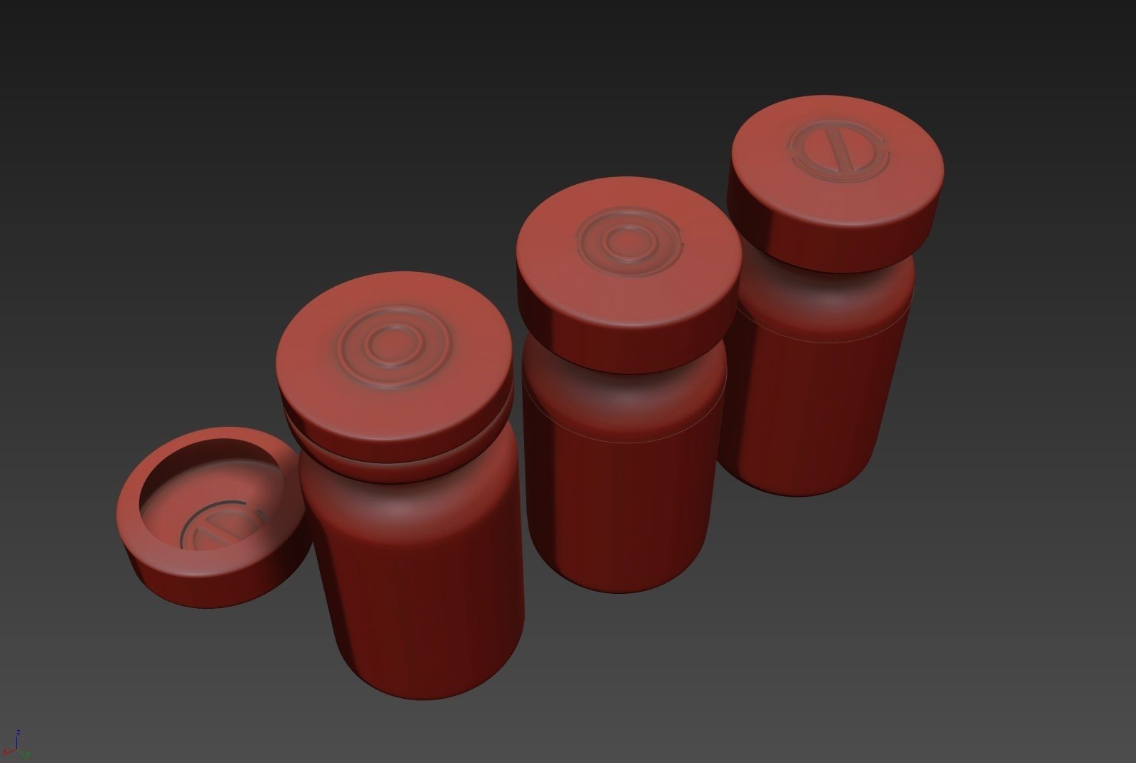 Glass Injection Bottle 3D model_18