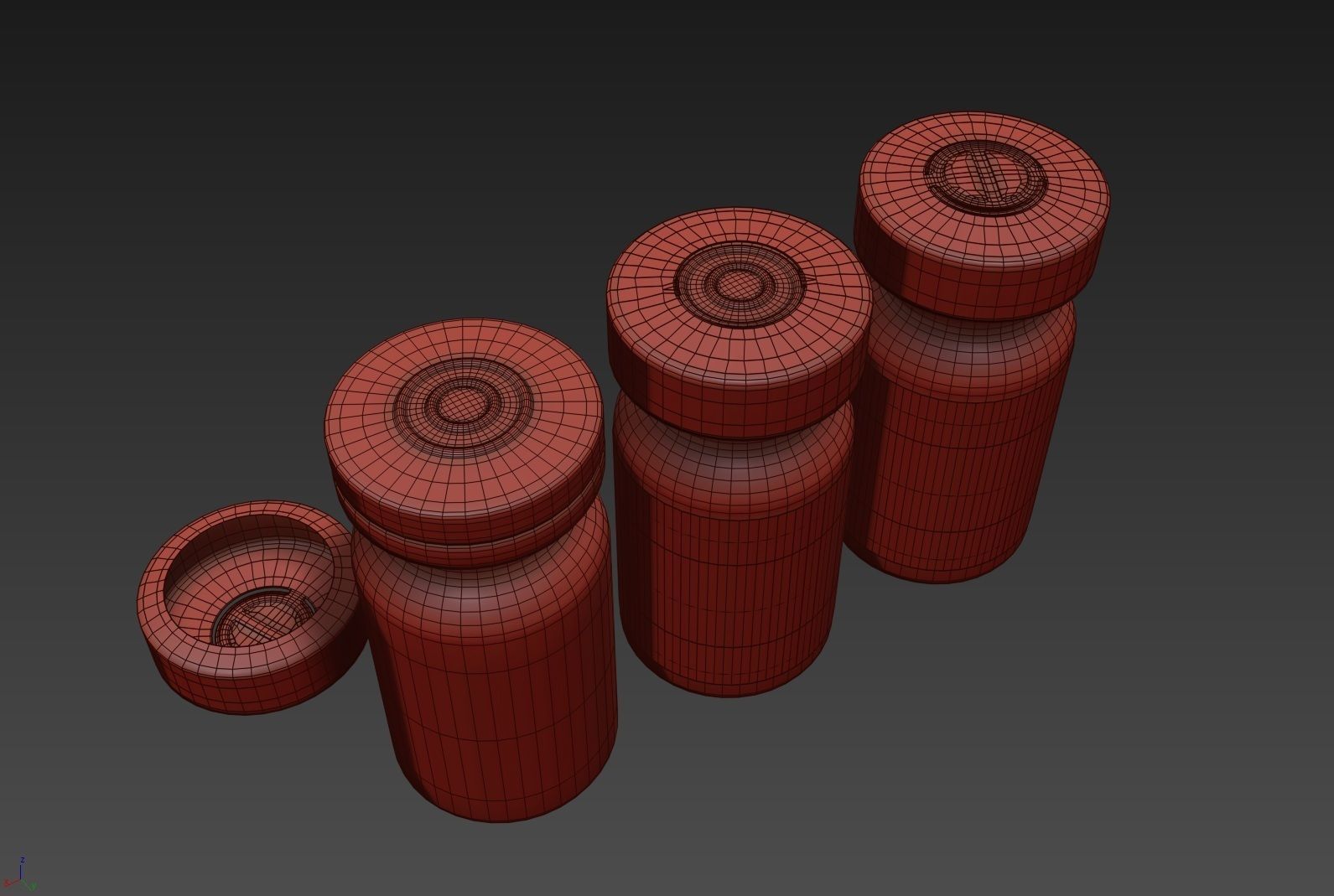 Glass Injection Bottle 3D model_20