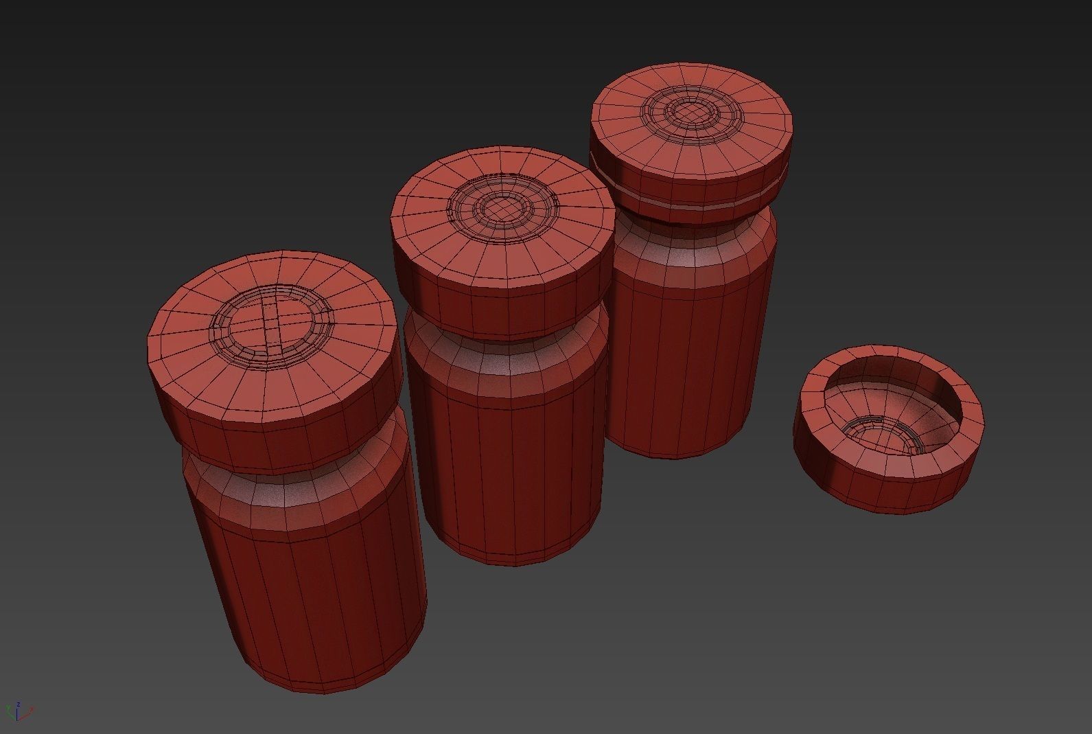 Glass Injection Bottle 3D model_11