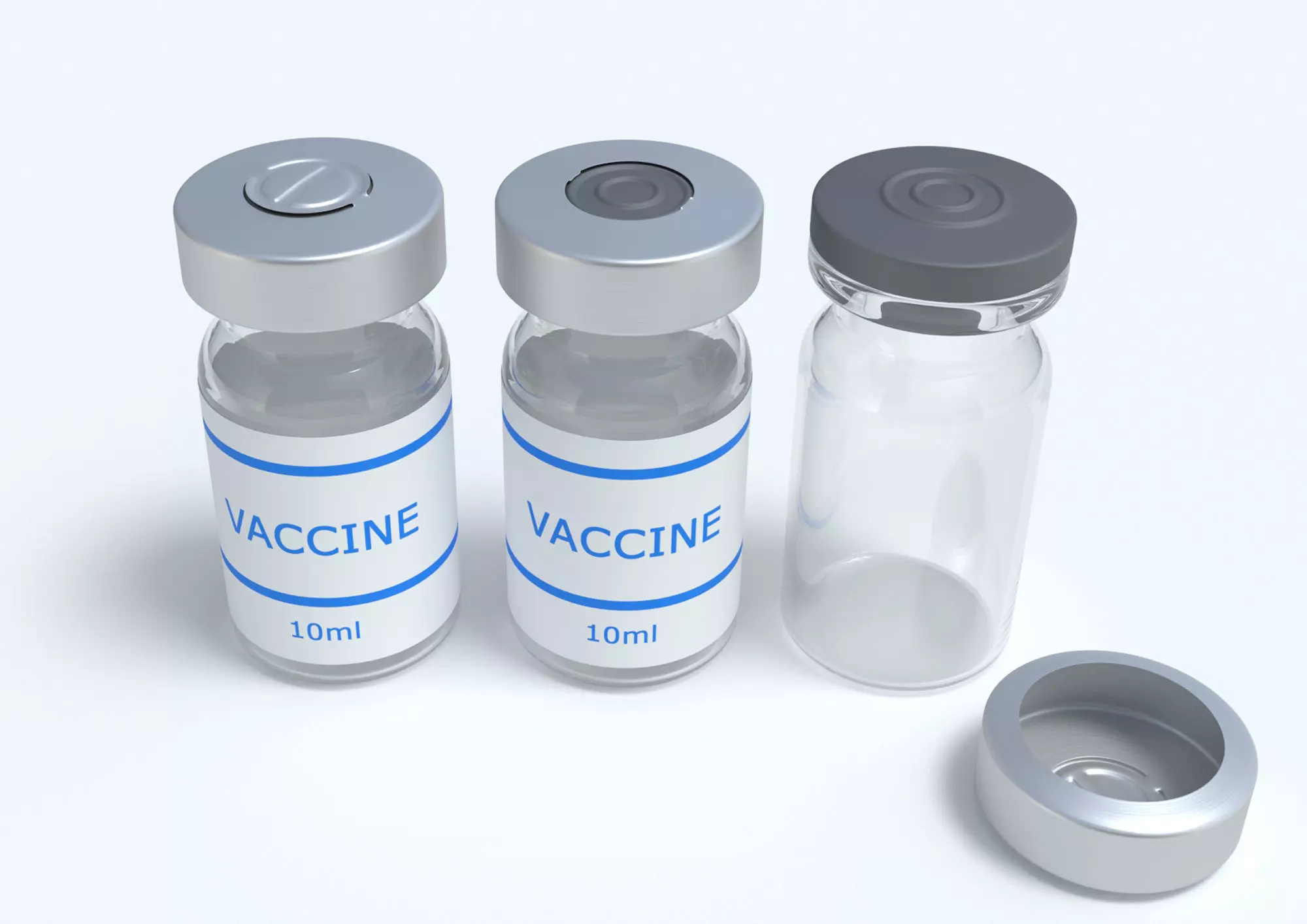 Glass Injection Bottle 3D model_0