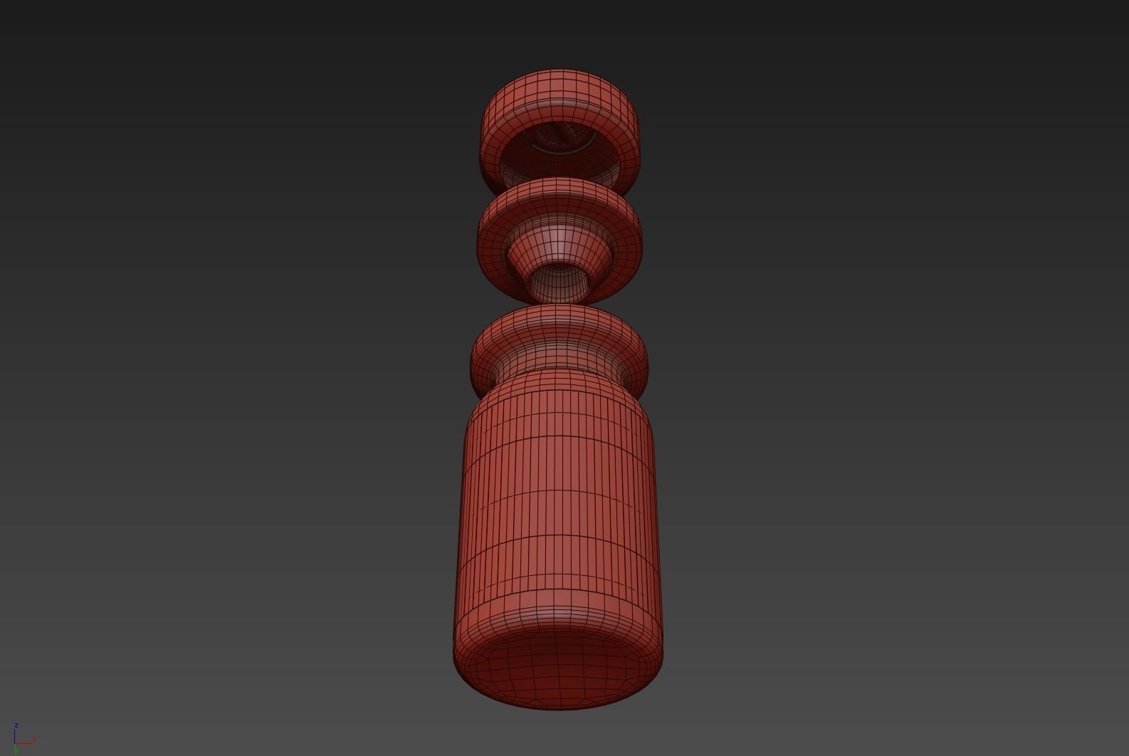 Glass Injection Bottle 3D model_28