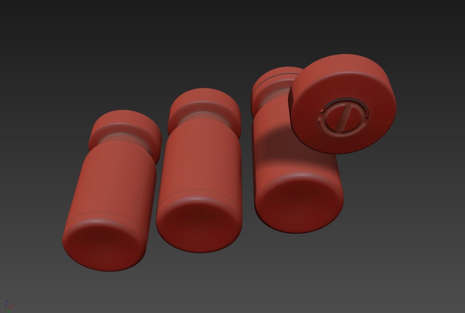 Glass Injection Bottle 3D model_14