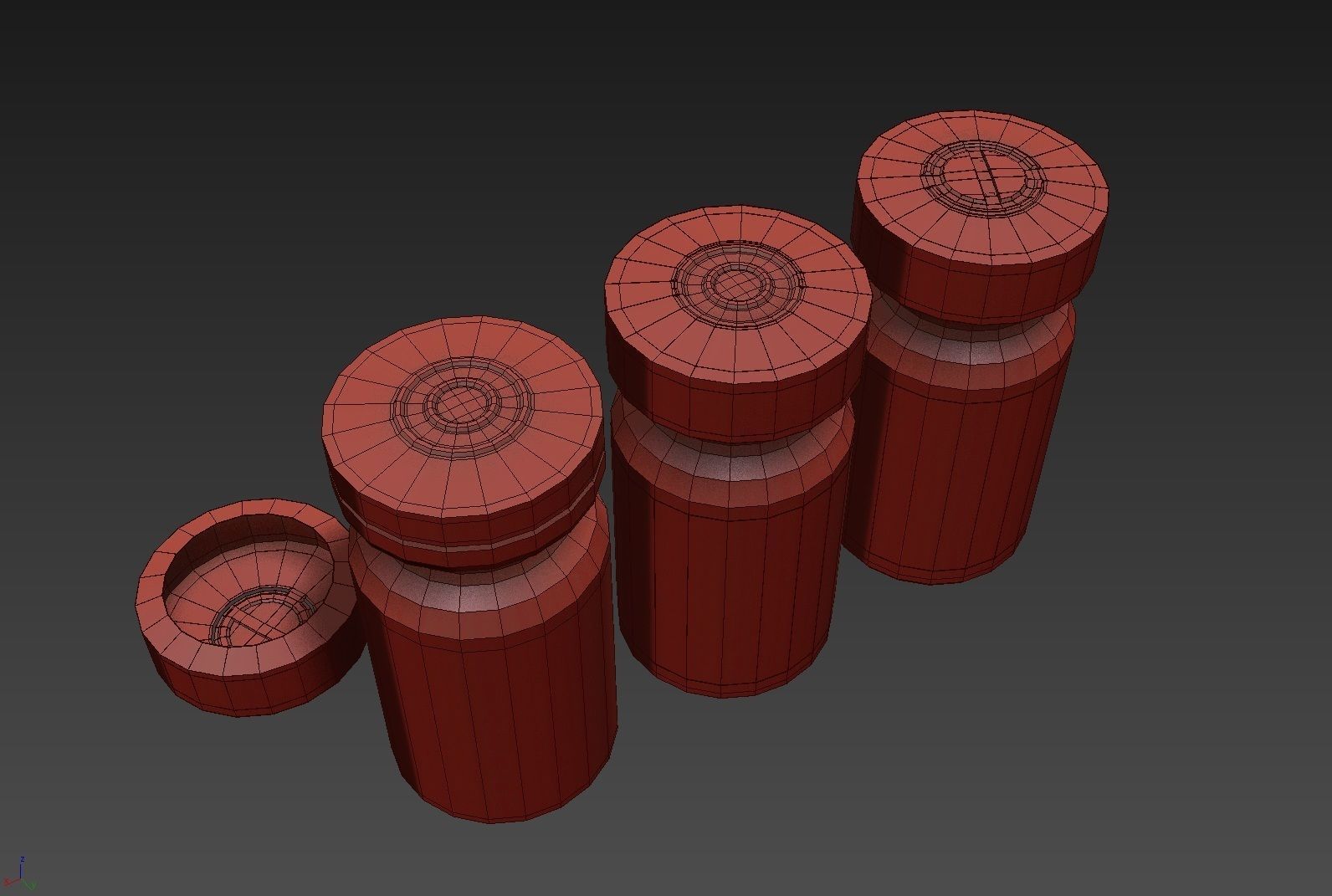 Glass Injection Bottle 3D model_19