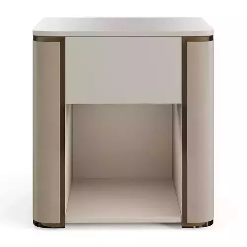 Fendi Casa Mercury Lacquer Night Table17l