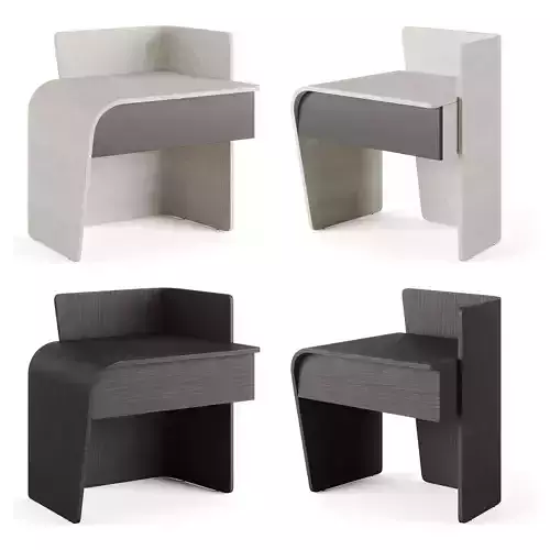 Trussardi Casa WINGY BEDSIDE TABLE