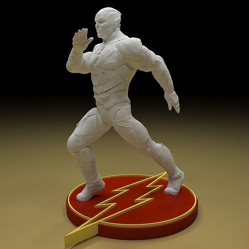 Flash DC 3d model stl file ready for printing 3D print model