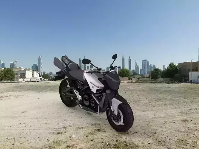 high quality Motorcyle suzuki model 3D model
