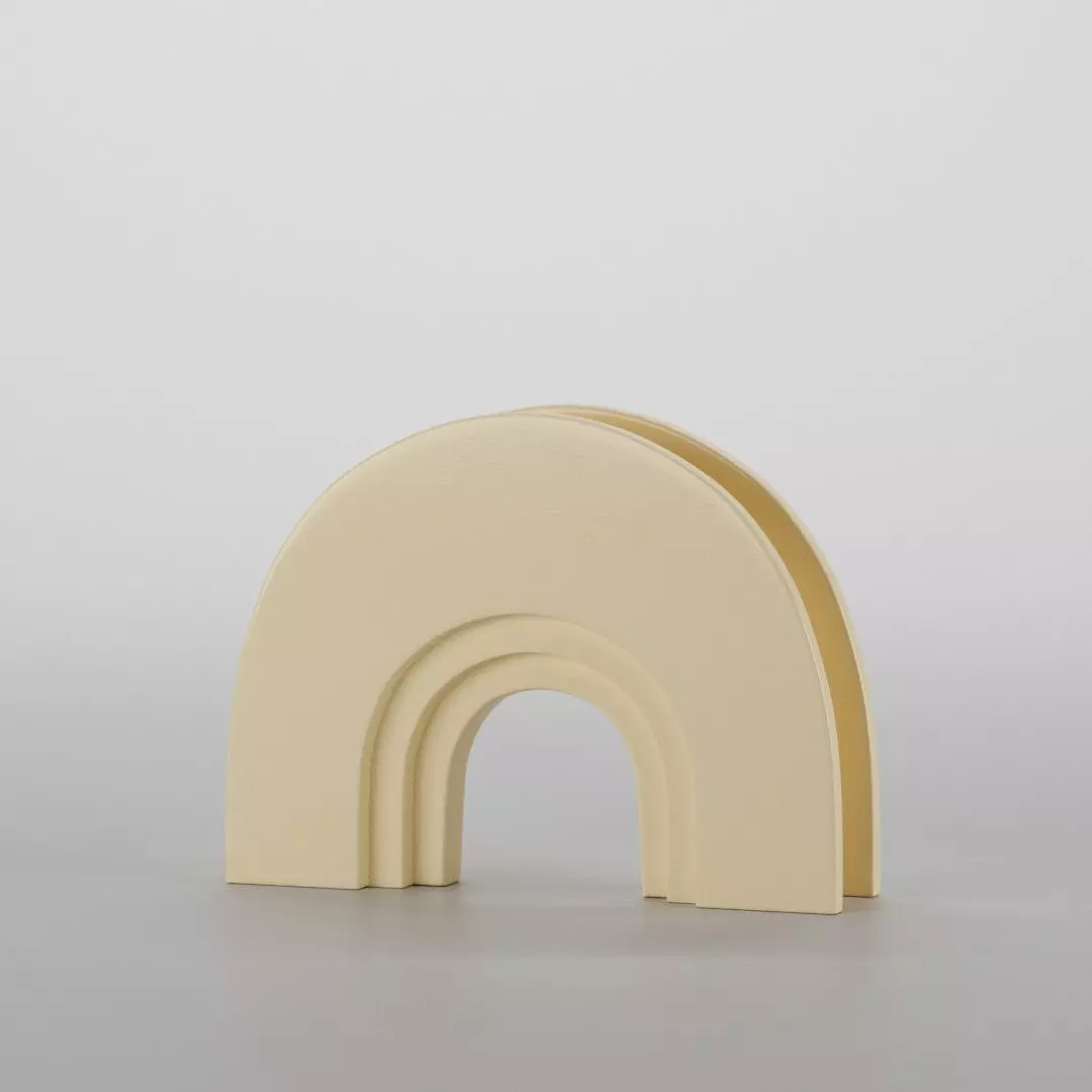 ARCHED MODERN VASE 3D model Free 3D model