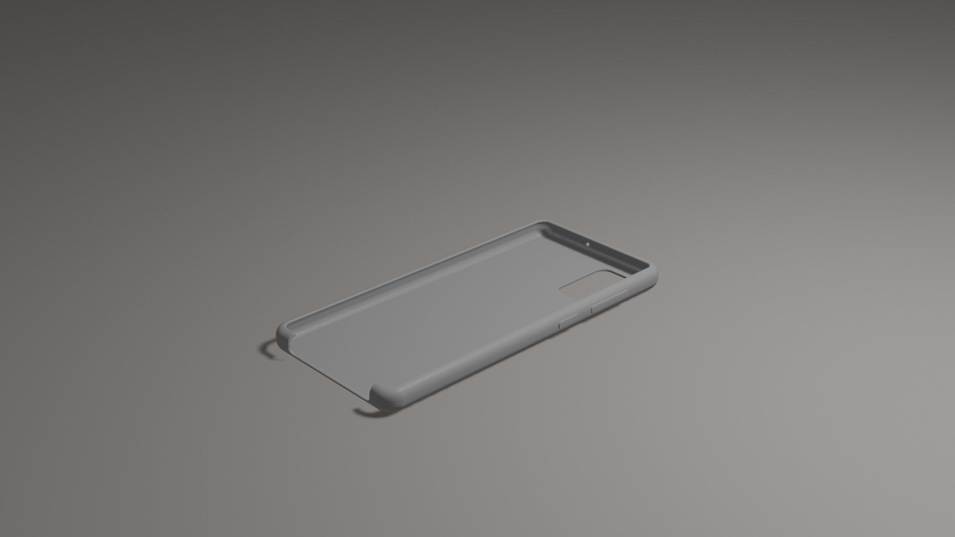 Samsung Galaxy A71 TPU case 3D print model_3