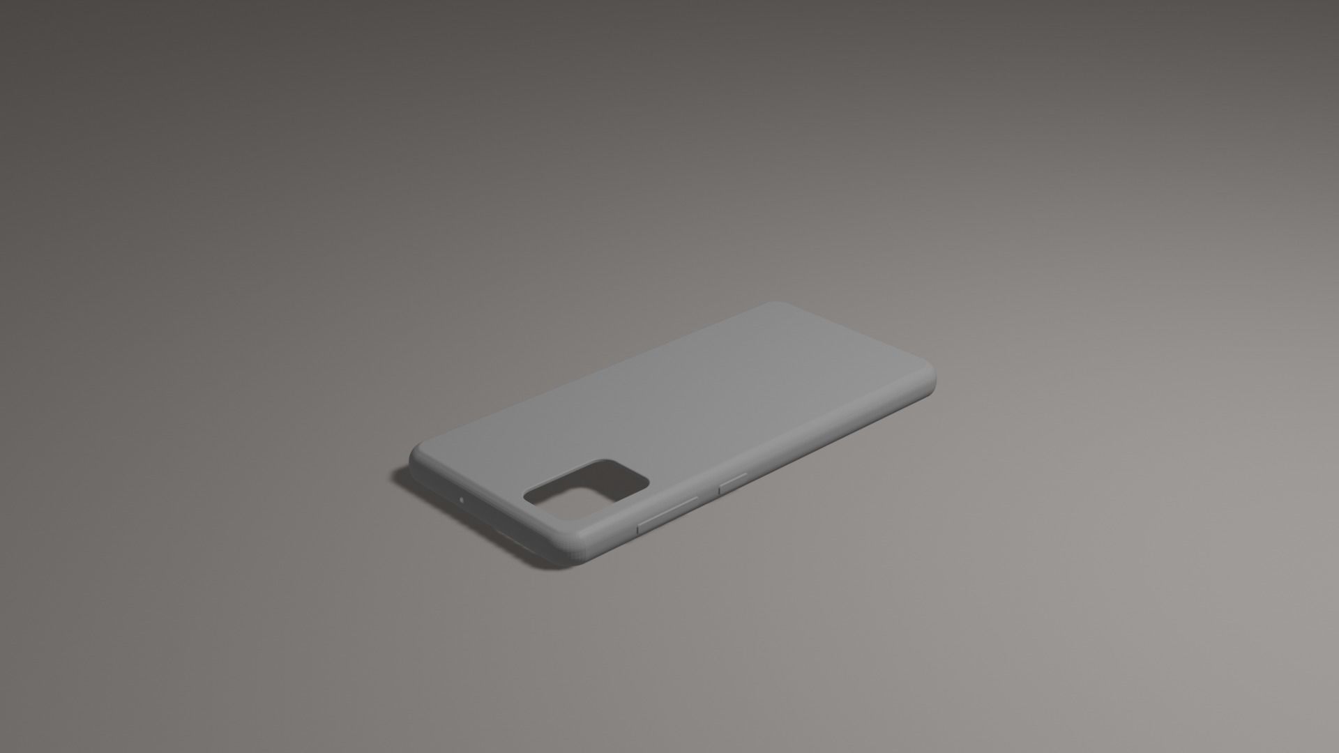 Samsung Galaxy A71 TPU case 3D print model_5