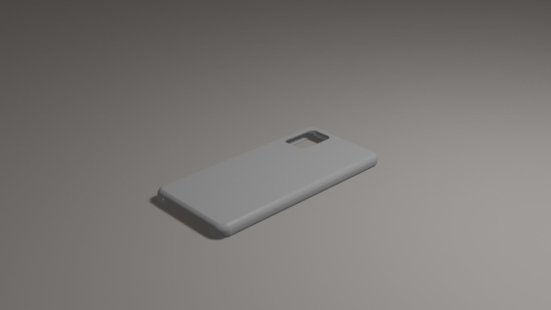 Samsung Galaxy A71 TPU case 3D print model_4