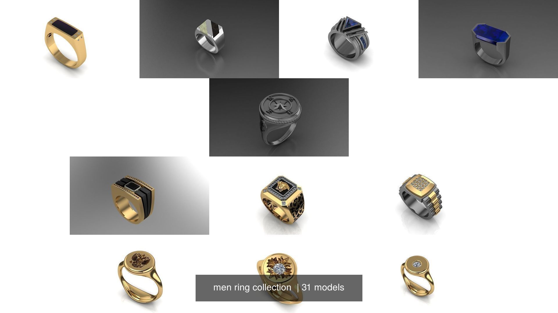 men ring collection  _4