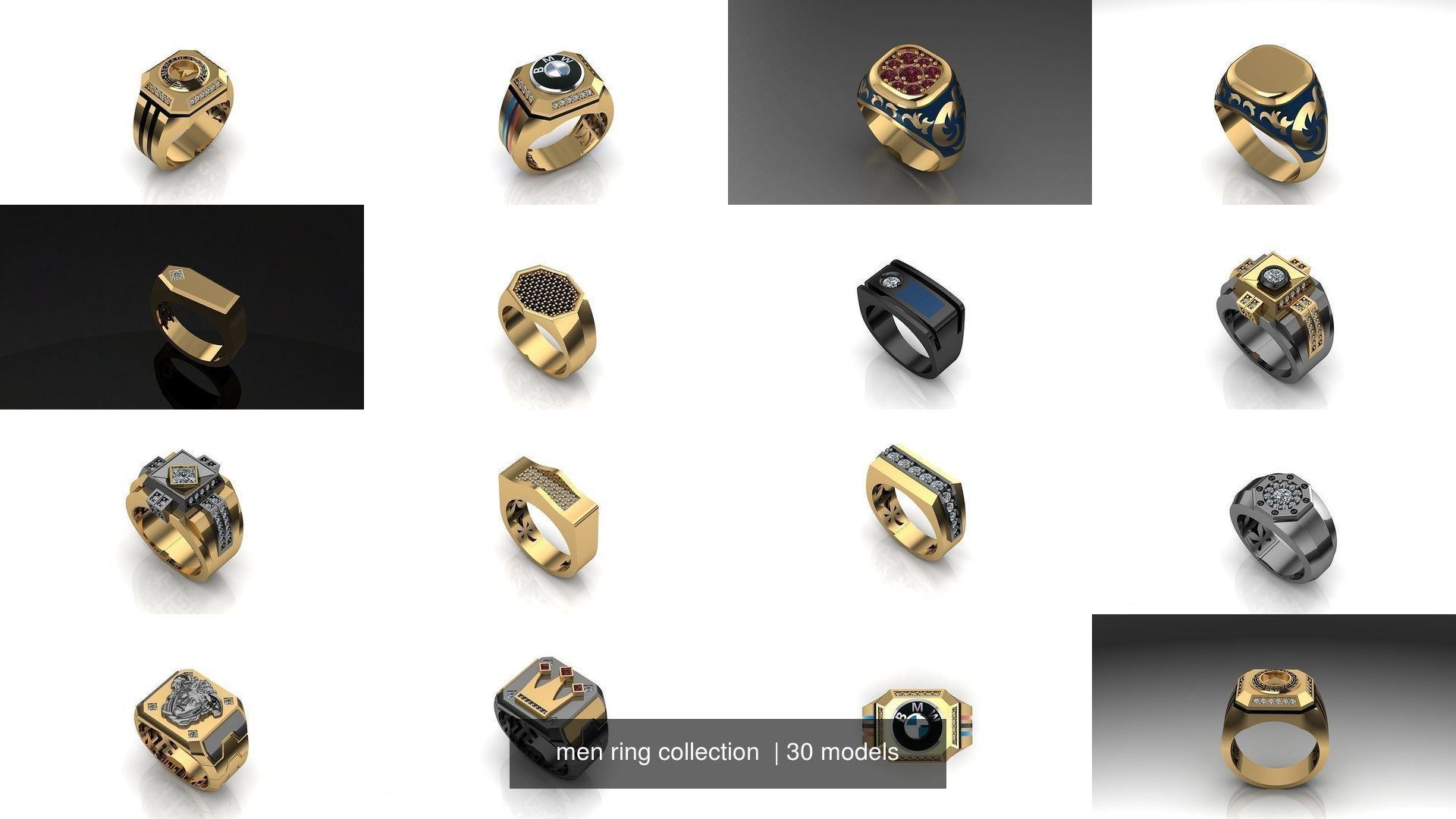 men ring collection  _13