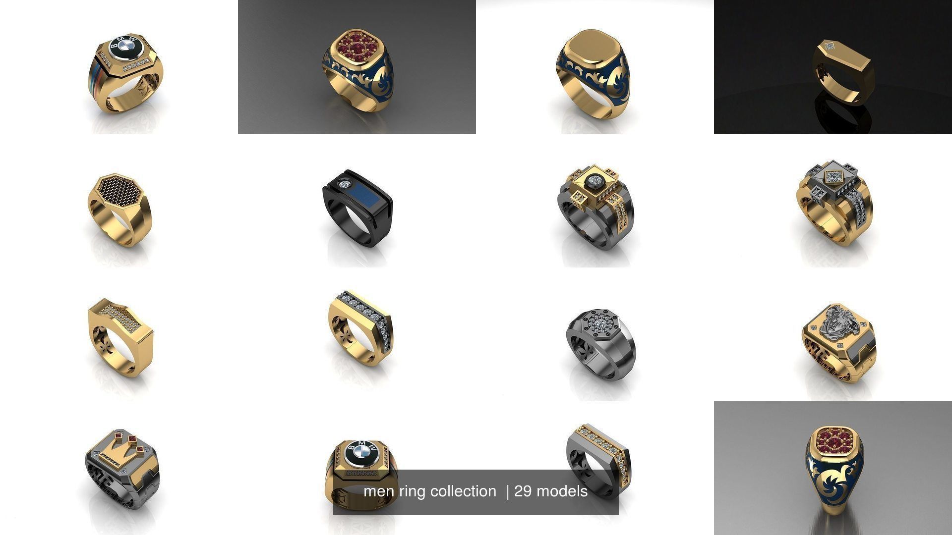 men ring collection  _2