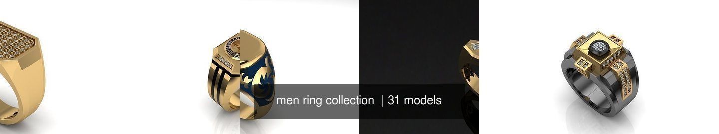 men ring collection  _10