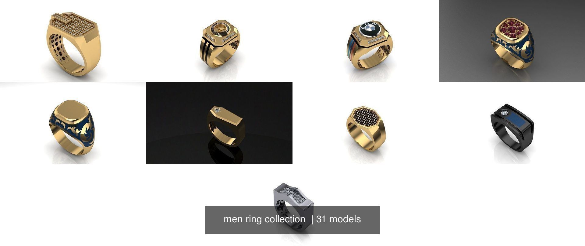 men ring collection  _11