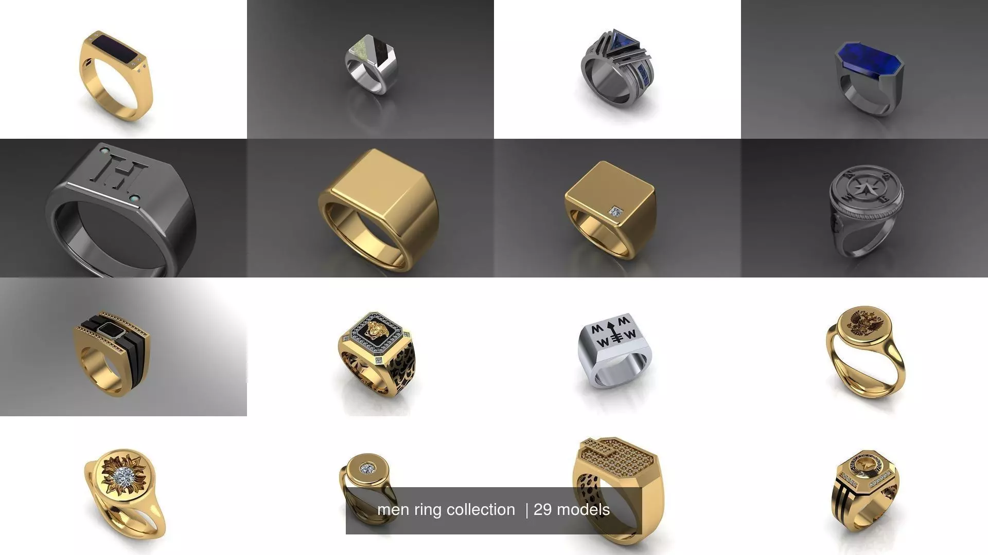 men ring collection  _0