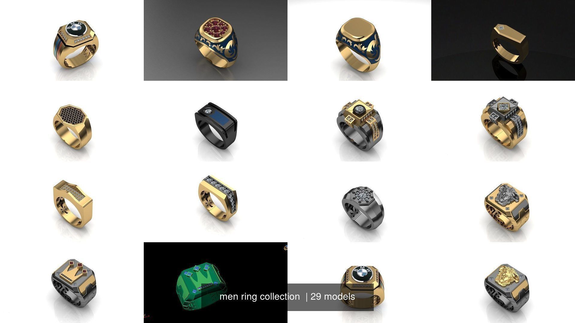 men ring collection  _14