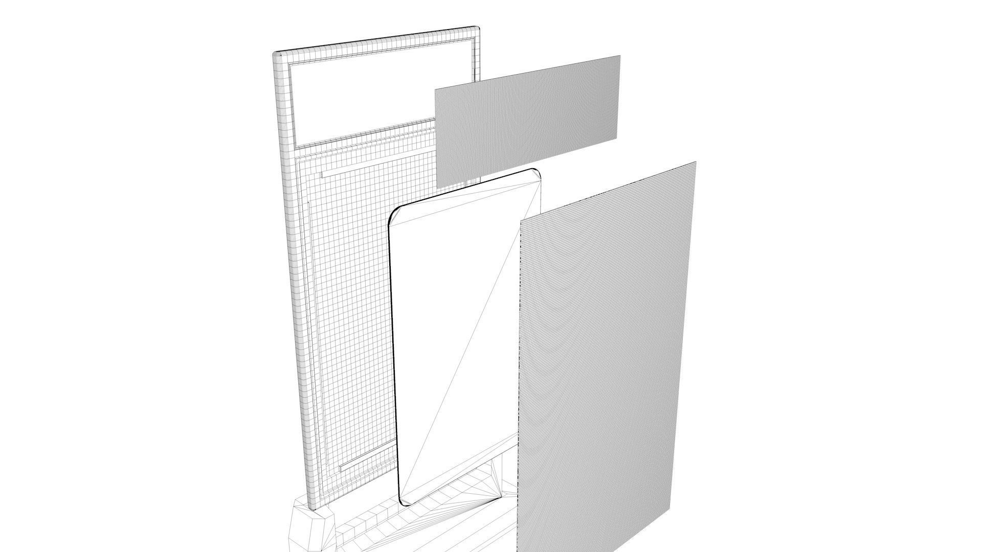 Pokemon Card With Display Stand 3D model_8