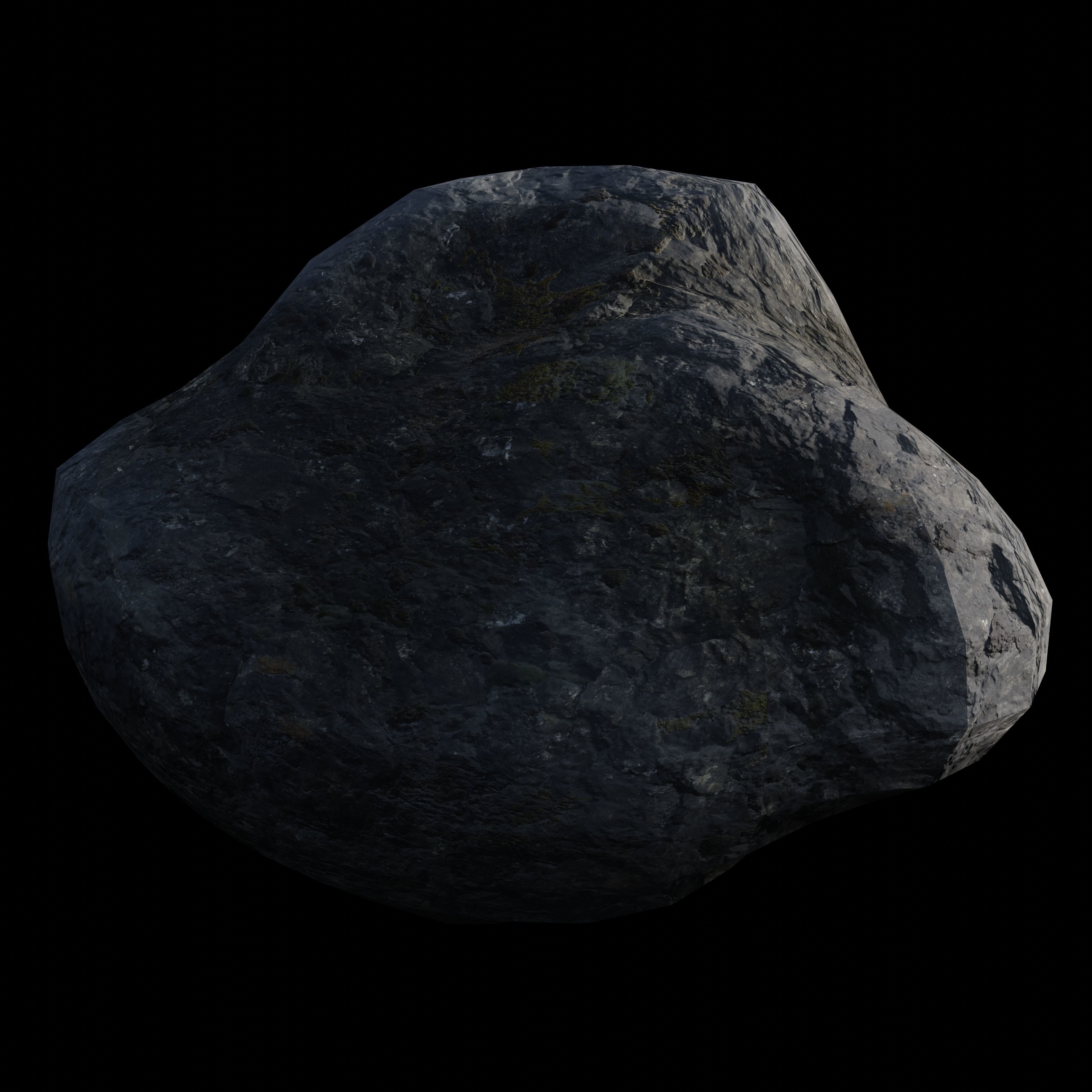 Low poly Rocks - Asset Pack Low-poly 3D model_7