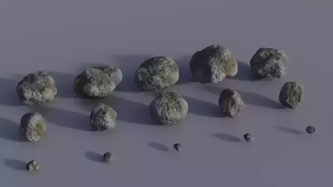 Low poly Rocks - Asset Pack