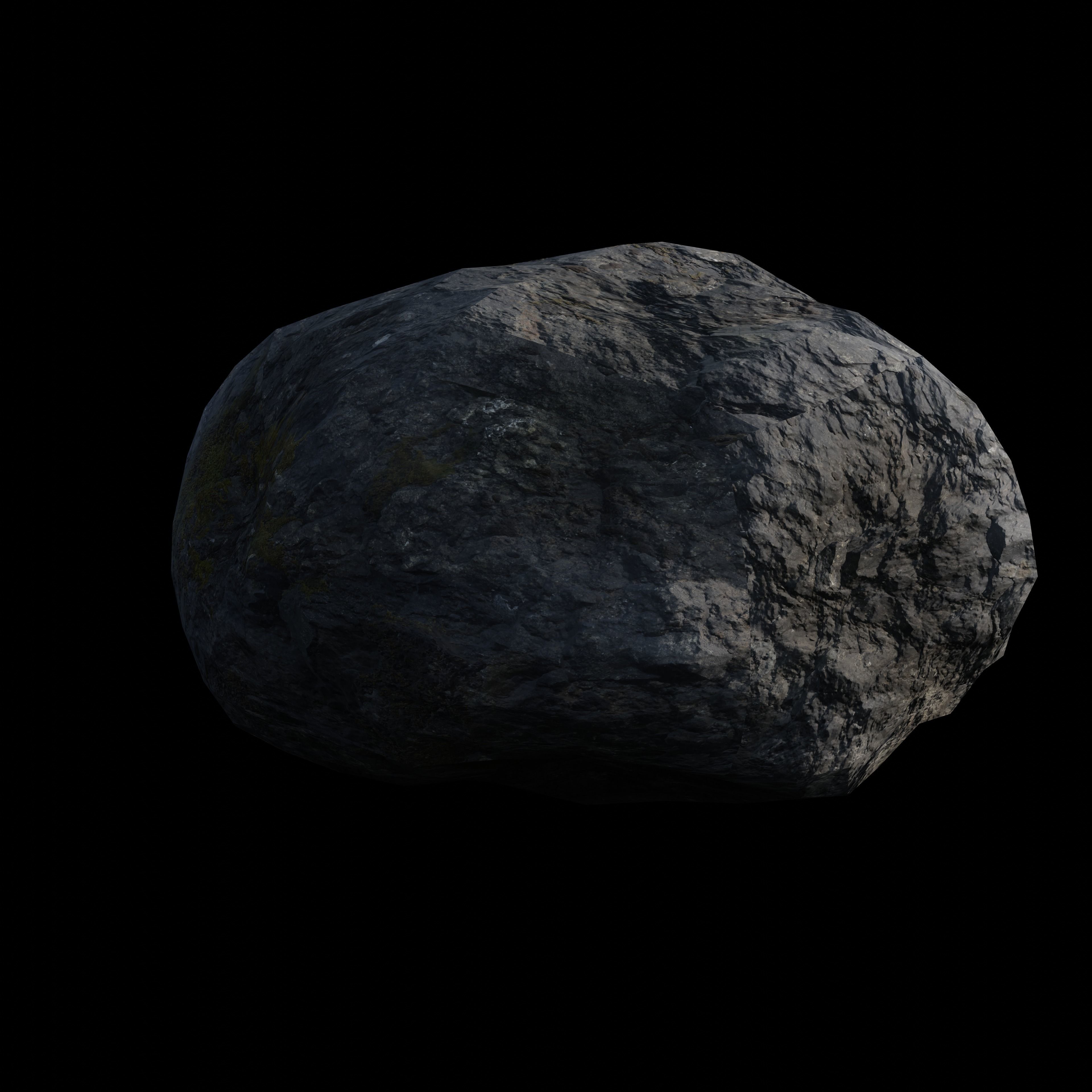 Low poly Rocks - Asset Pack Low-poly 3D model_6