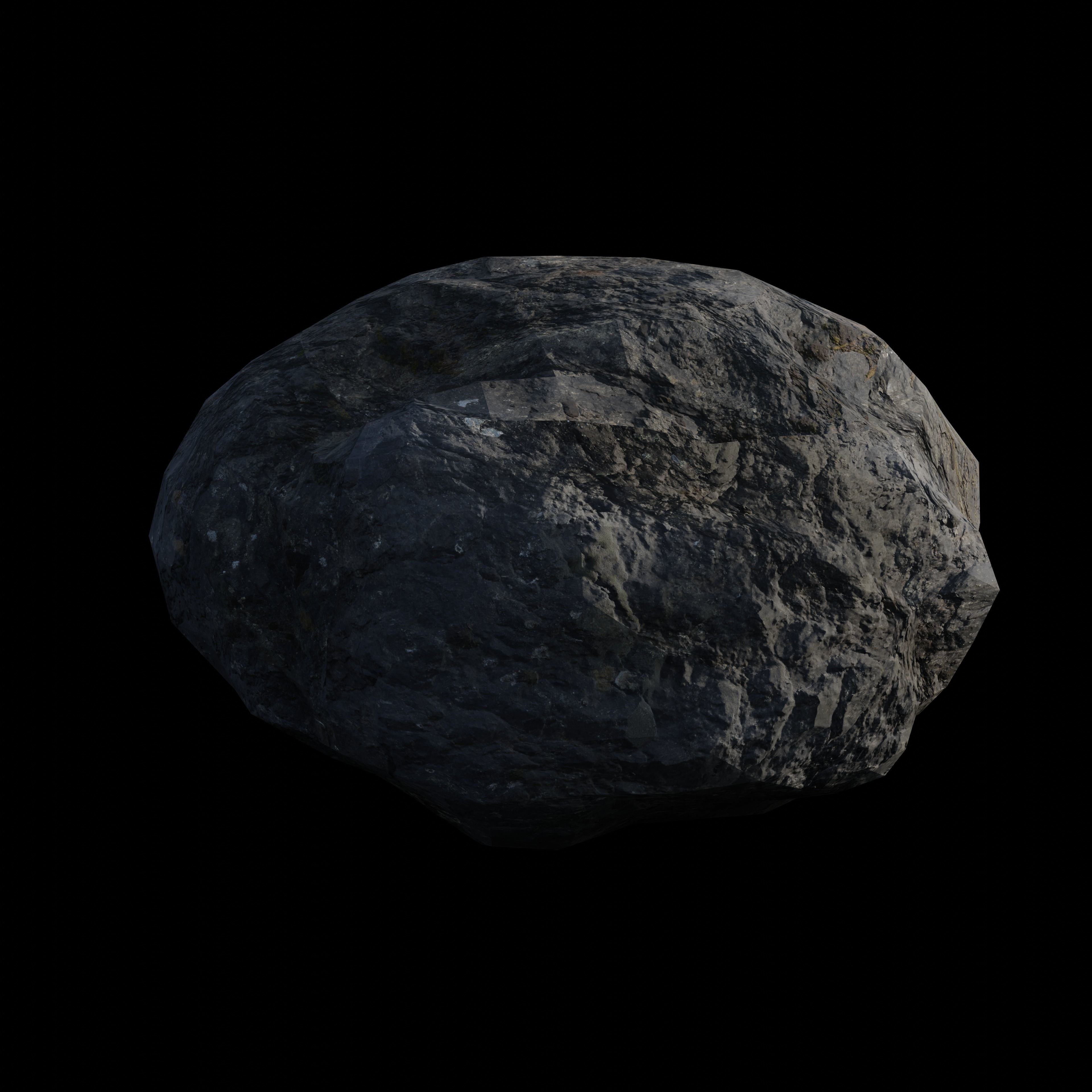 Low poly Rocks - Asset Pack Low-poly 3D model_8