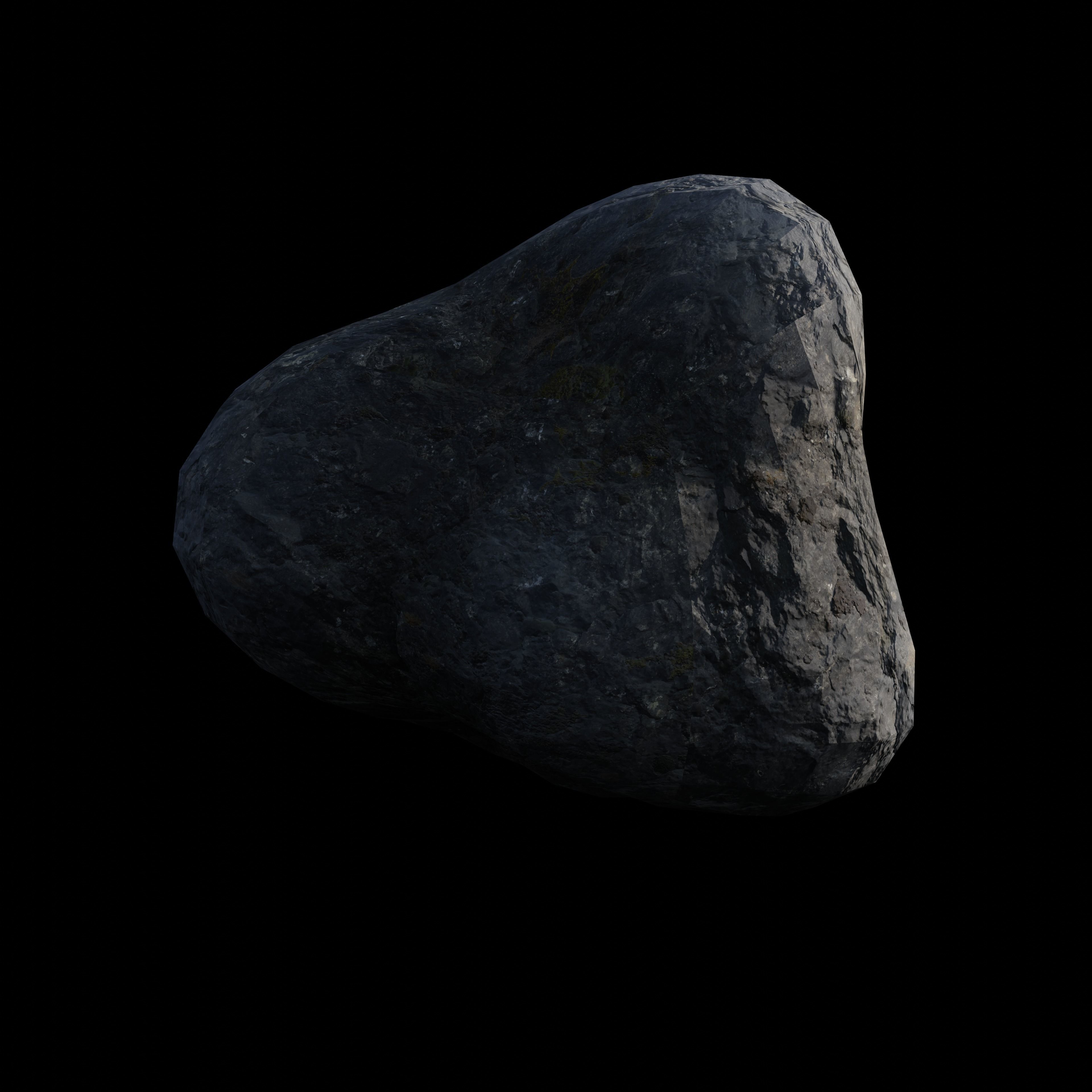 Low poly Rocks - Asset Pack Low-poly 3D model_5
