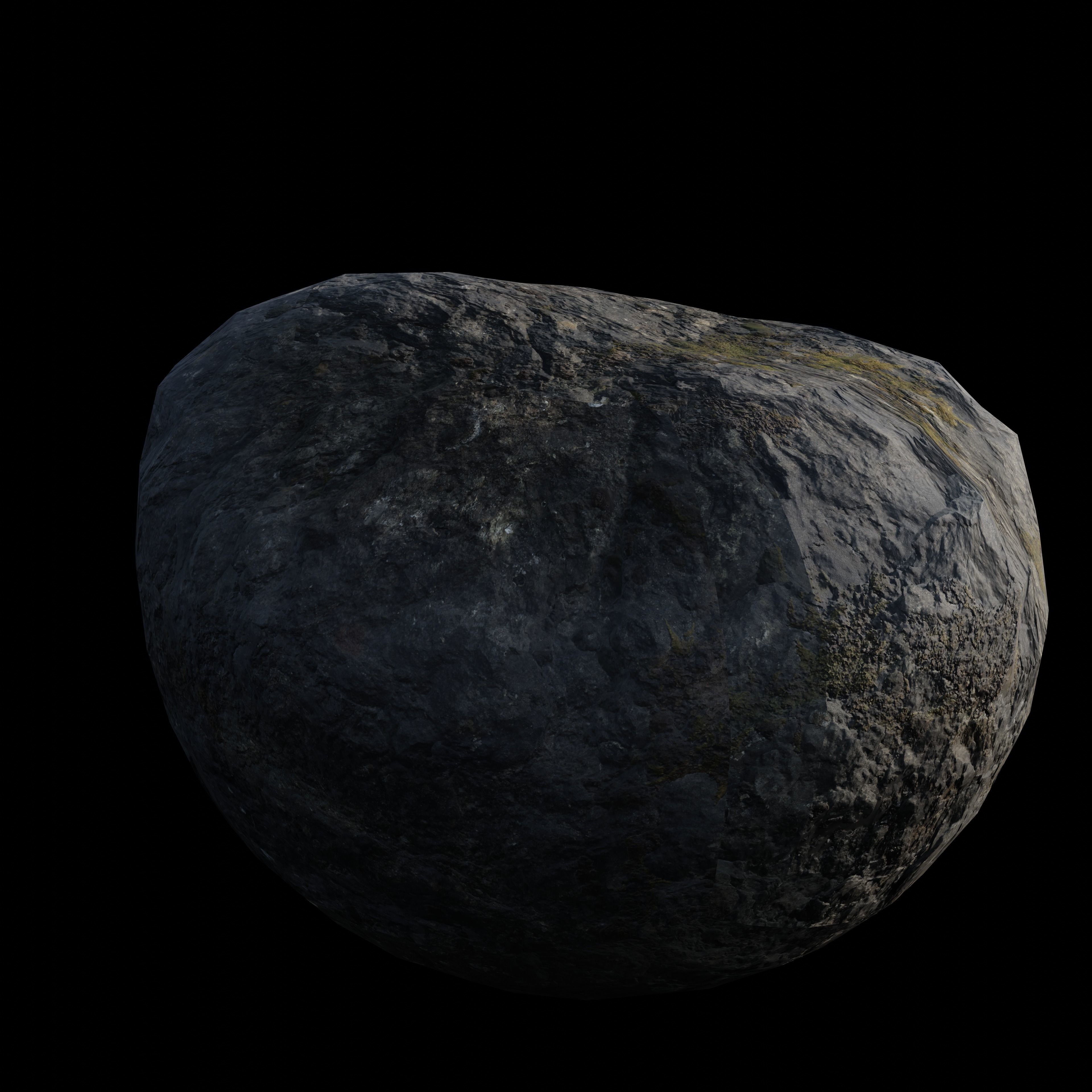 Low poly Rocks - Asset Pack Low-poly 3D model_3