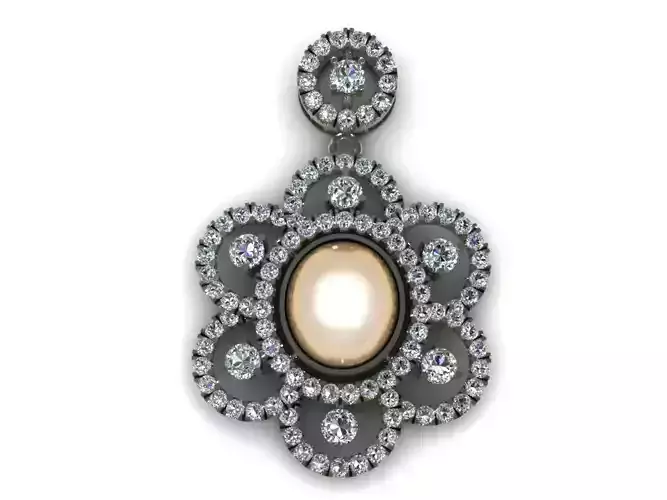 3DM Diamond Pendant P080