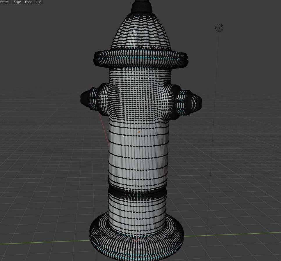 Fire hydrant Free 3D print model_3