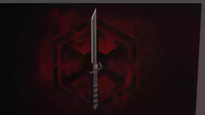 Dark Saber LOW POLY -Star Wars-