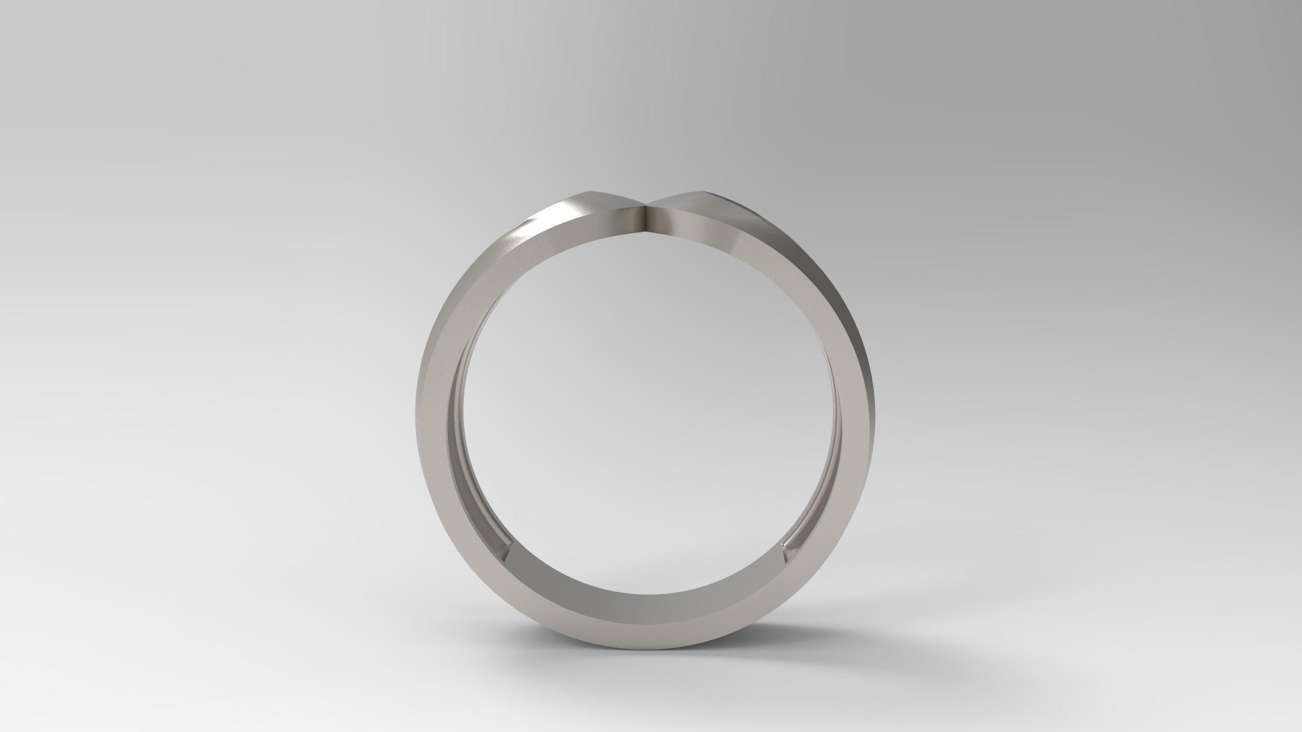 Wedding Band Ring Set 3D Model Collection_18